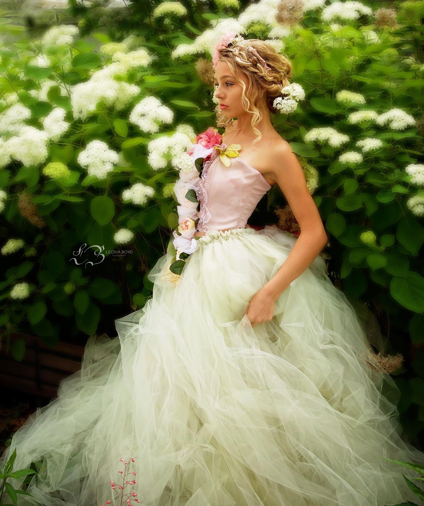 Bridal Tulle Skirt & Corset - Rachel - S