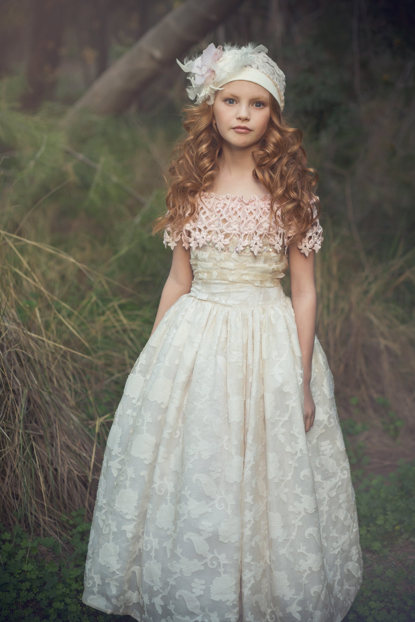 Silk Communion Dress - Gracie