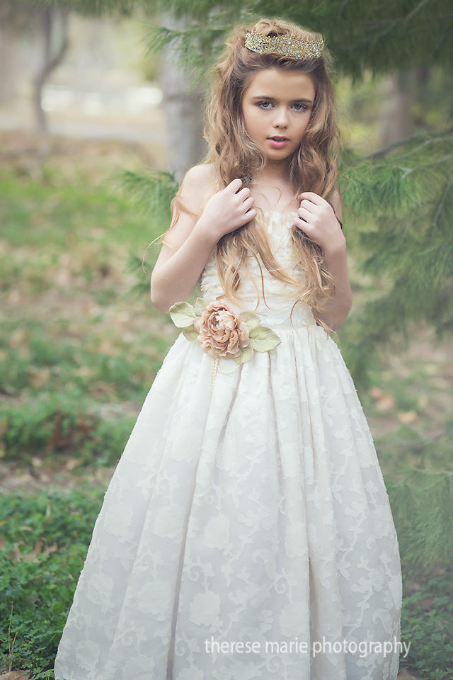 Silk Communion Dress - Gracie