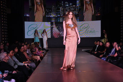 Silk Dress for Hire - Runway