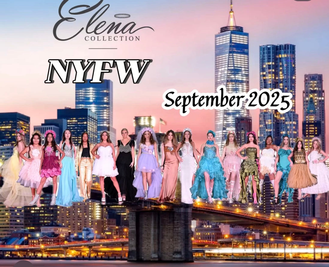 NYFW SEPTEMBER 12th 2025 Get ready to walk the runway in New York City.
     
Join Team Elena Collection on September 12th 2025 for this amazing opportunity.

There are two runway look options: Level One and Level Two. In either package, you keep