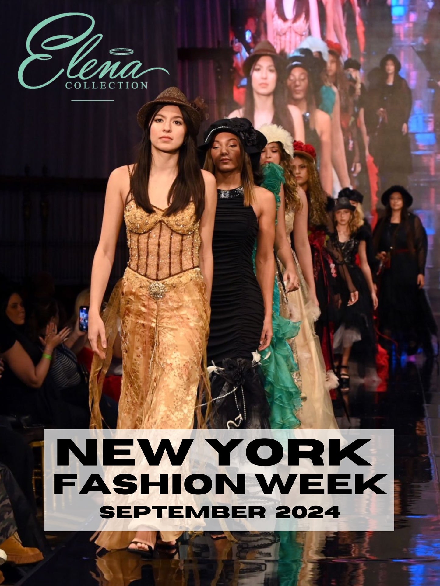 NYFW 2024 RUNWAY SHOW September 7th 2024 Fall Winter Elena Collection