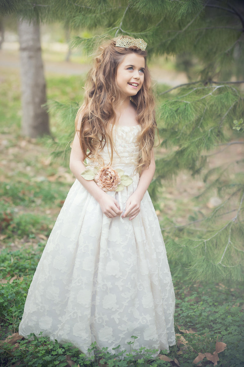 Silk Communion Dress - Gracie