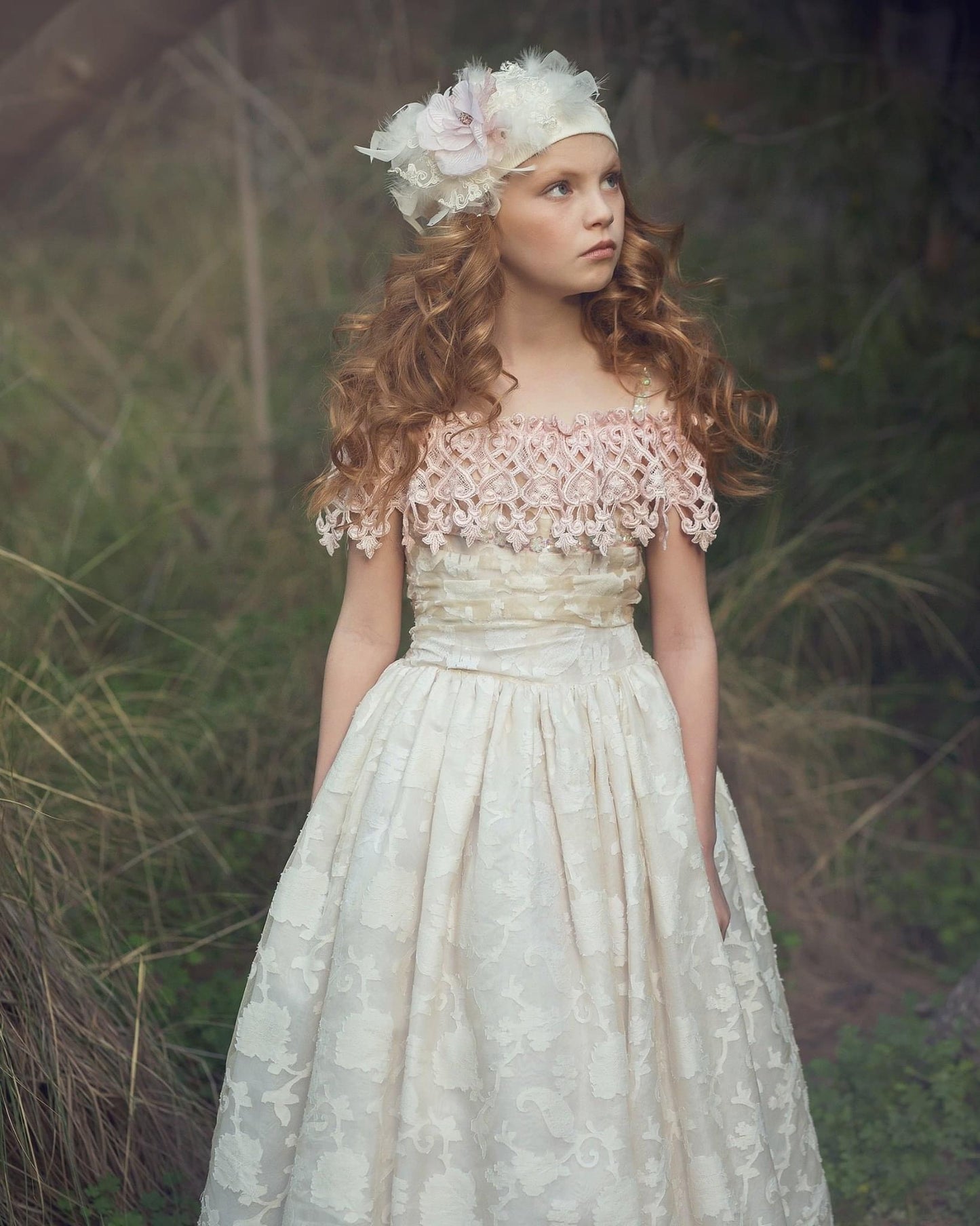 Silk Communion Dress - Gracie