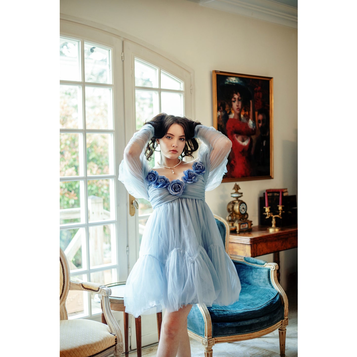 Blue Tulle Dress - Lulu