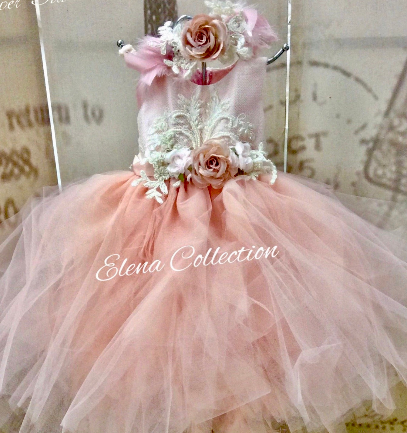 Baby Girl Birthday Dress - Claudia