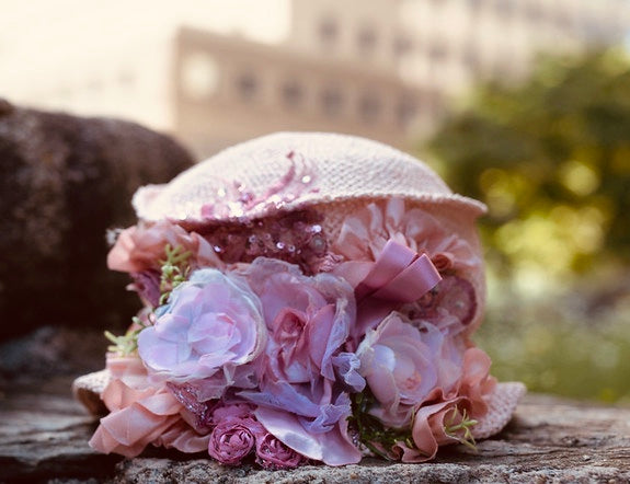 Girls Cloche Hat - Flora