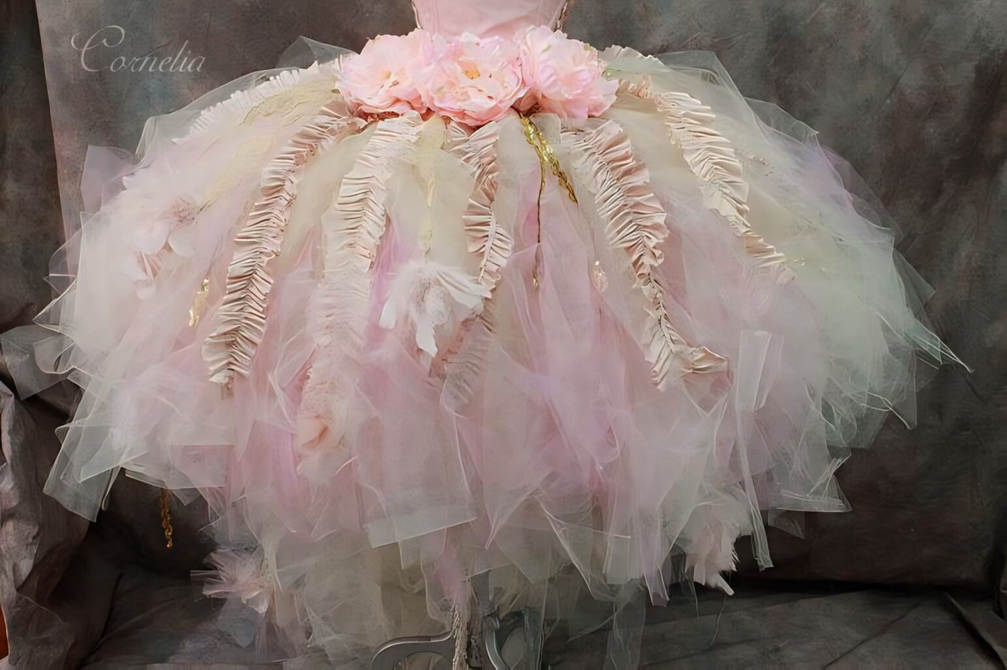 Wedding Tulle Skirt & Corset - Cornelia