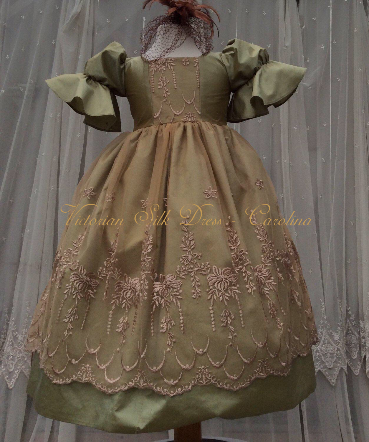 Victorian Flower Girl Dress - Carolina