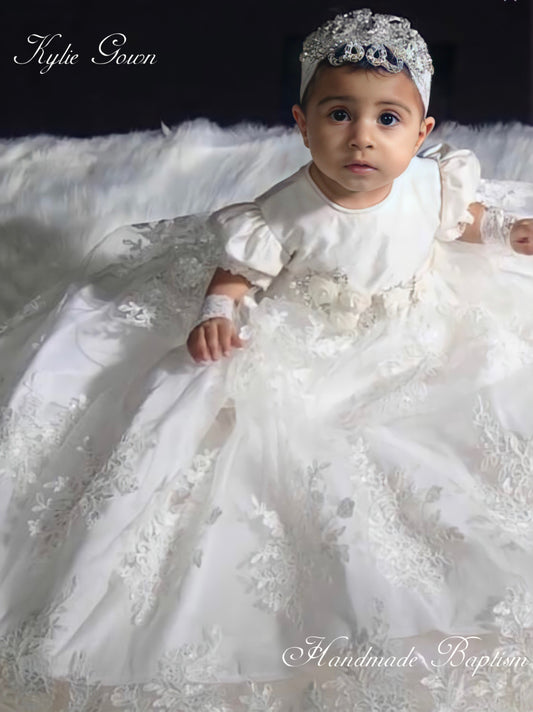 Christening Lace Gown  - Karen