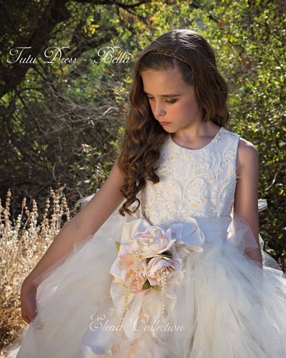 Flower Girl Tutu Dress - Bella