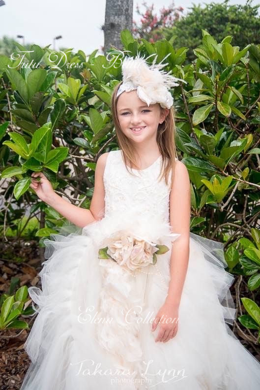 Flower Girl Tutu Dress - Bella