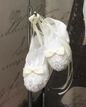 Christening Shoes Lace and Silk