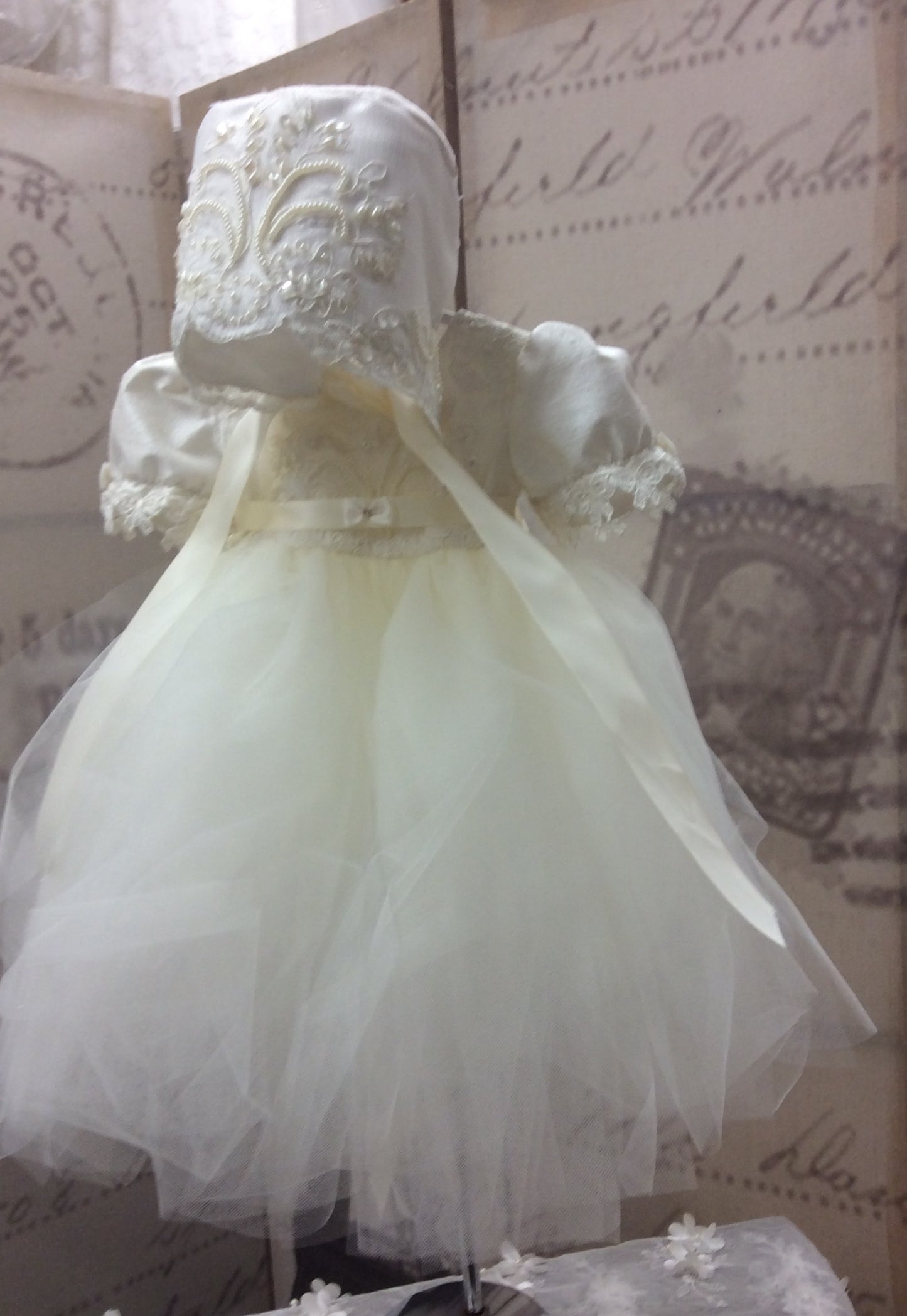 Christening Tulle Dress - Alesia