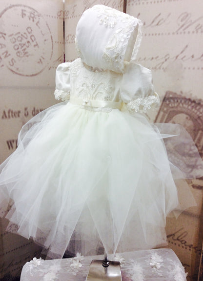 Christening Tulle Dress - Alesia