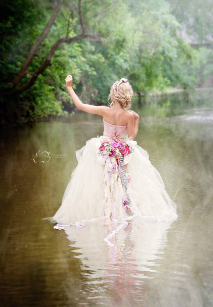 Bridal Tulle Skirt & Corset - Rachel