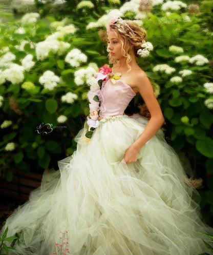 Bridal Tulle Skirt & Corset - Rachel