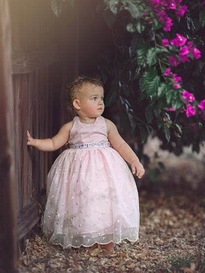 Pink Baby Dress - Claire #rts