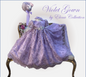 Christening Gown with Bonnet - Violet