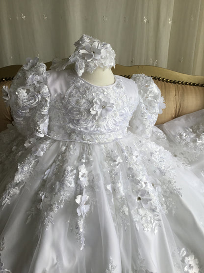 Heirloom Lace Christening Gown - Dior