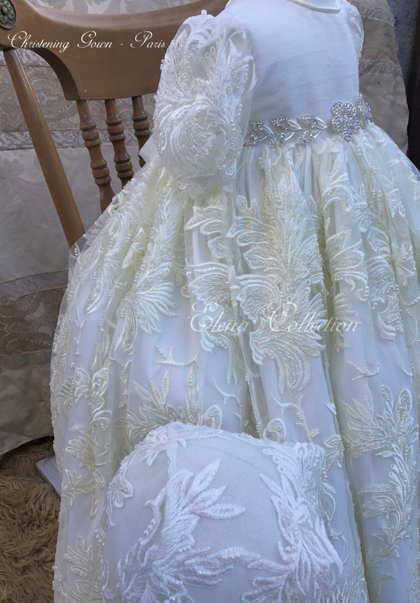 Christening Gown Heirloom -  Paris