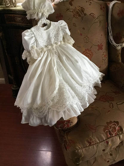 Christening Silk Dress- Victorian