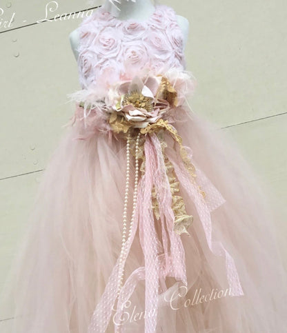 Flower Girl Tulle Dress - Leanna