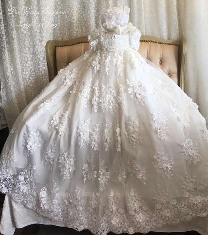 Heirloom Lace Christening Gown - Dior