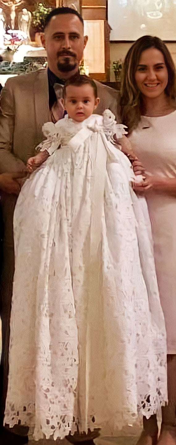 Christening Gown with Bonnet - Kendal