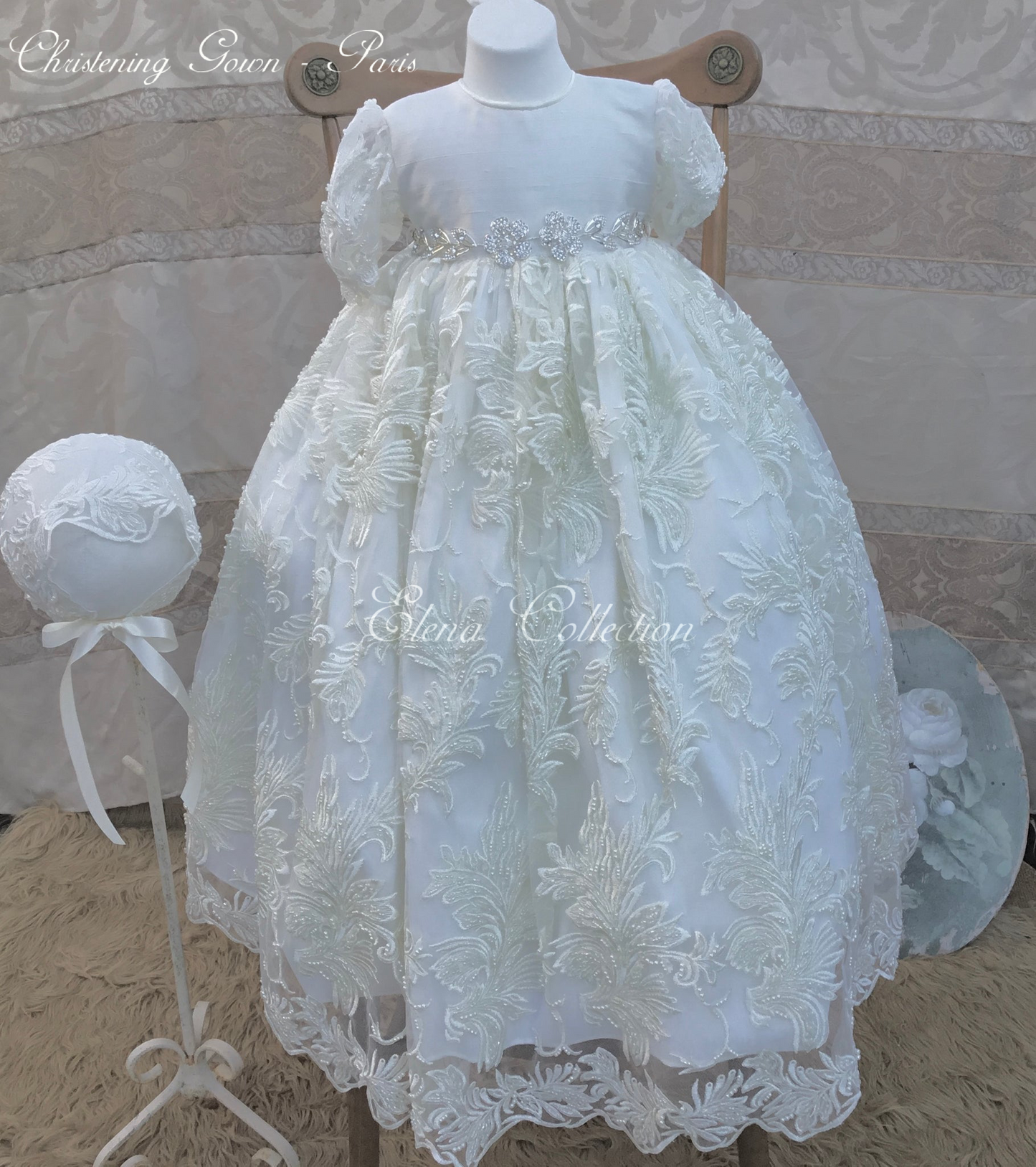 Christening Gown Heirloom -  Paris