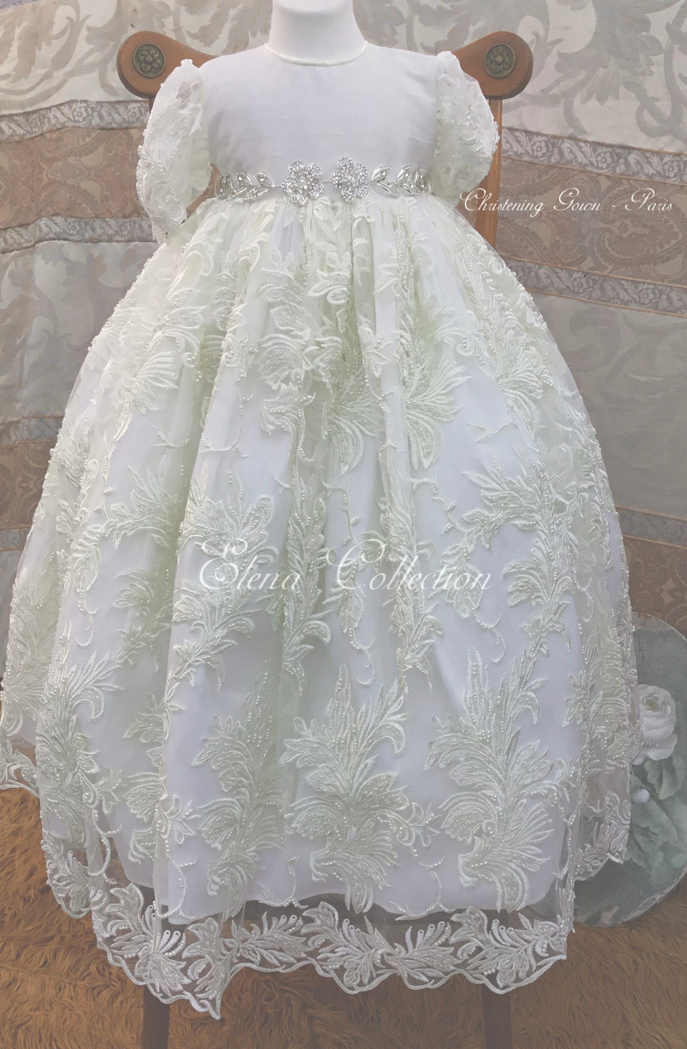 Christening Gown Heirloom -  Paris