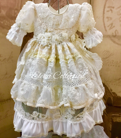 Victorian Christening gown - Beatriz 6-12m #rts