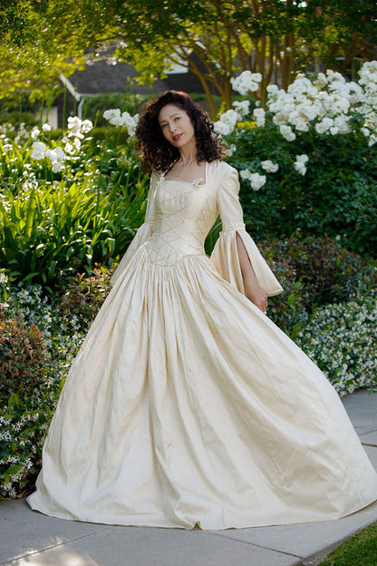 Rental - Silk Couture Victorian Gown - Photoprop