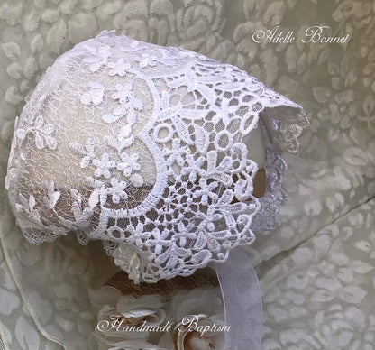 Lace Christening Gown - Adel