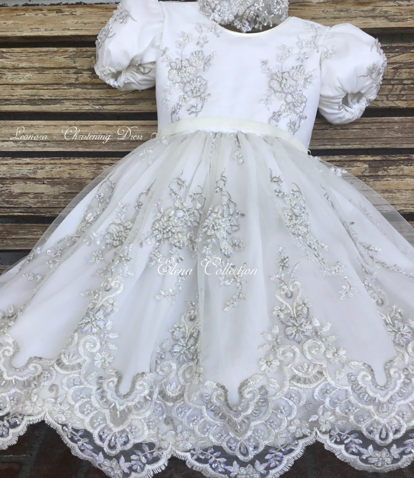 Christening Dress Toddlers - Leonora