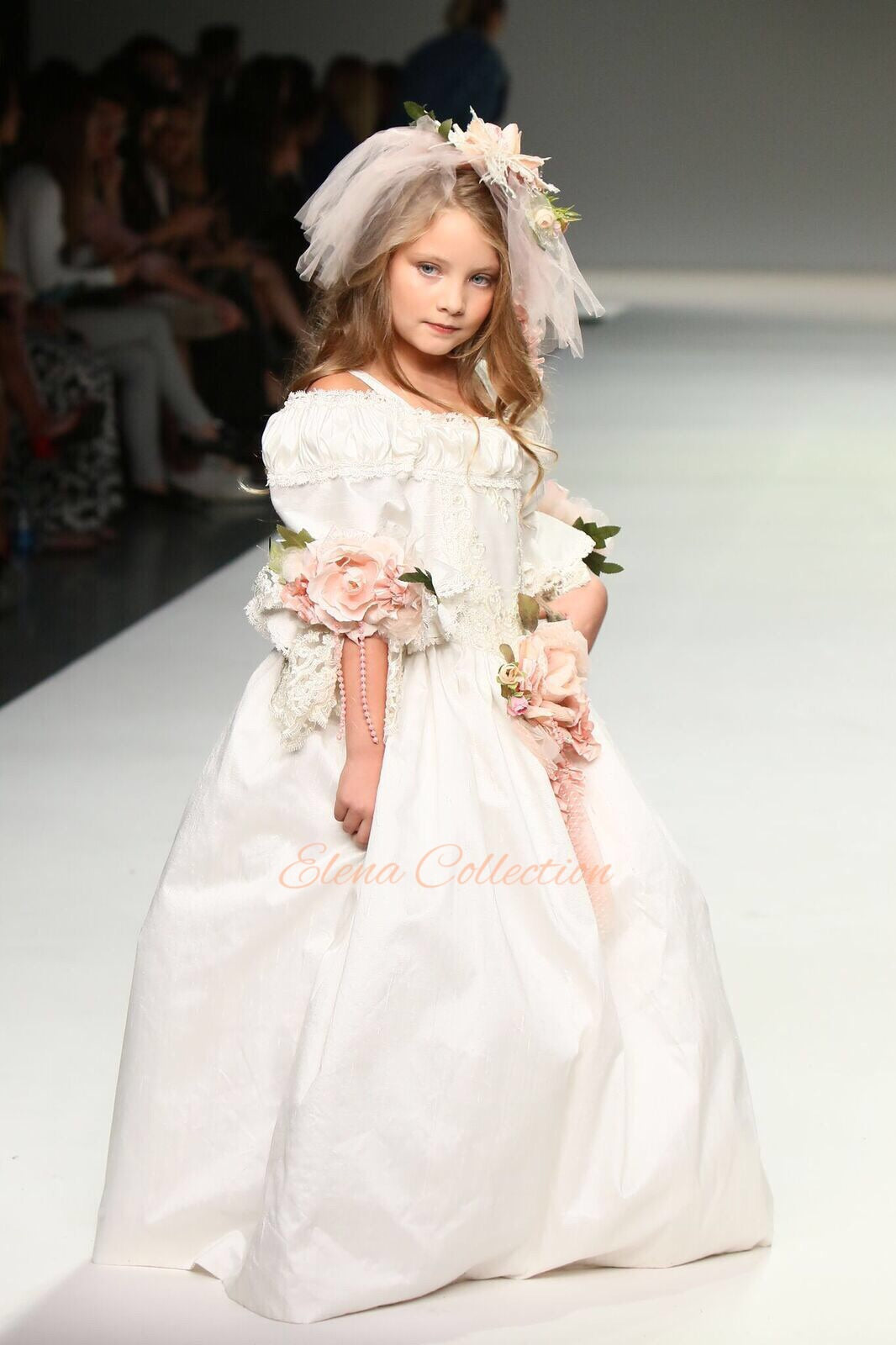 First Communion Silk Dress - Alexandrine