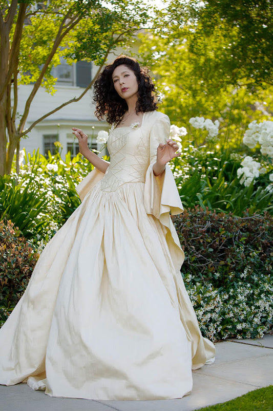 Rental - Silk Couture Victorian Gown - Photoprop