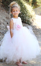 Flower Girl Tutu Dress - Rose