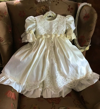 Christening Silk Dress- Victorian