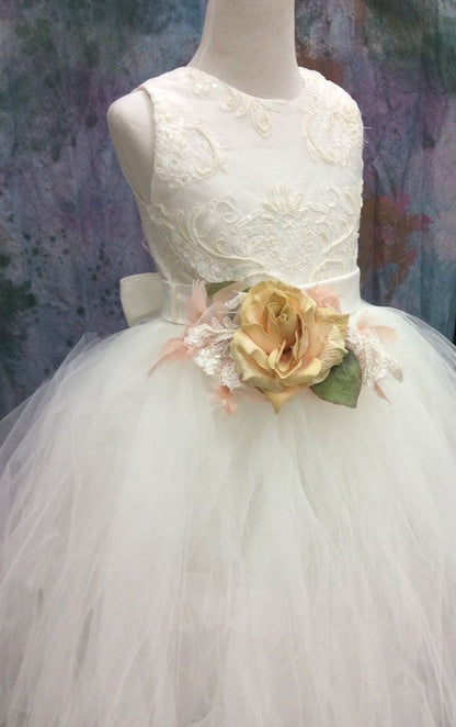 Flower Girl Tutu Dress - Bella