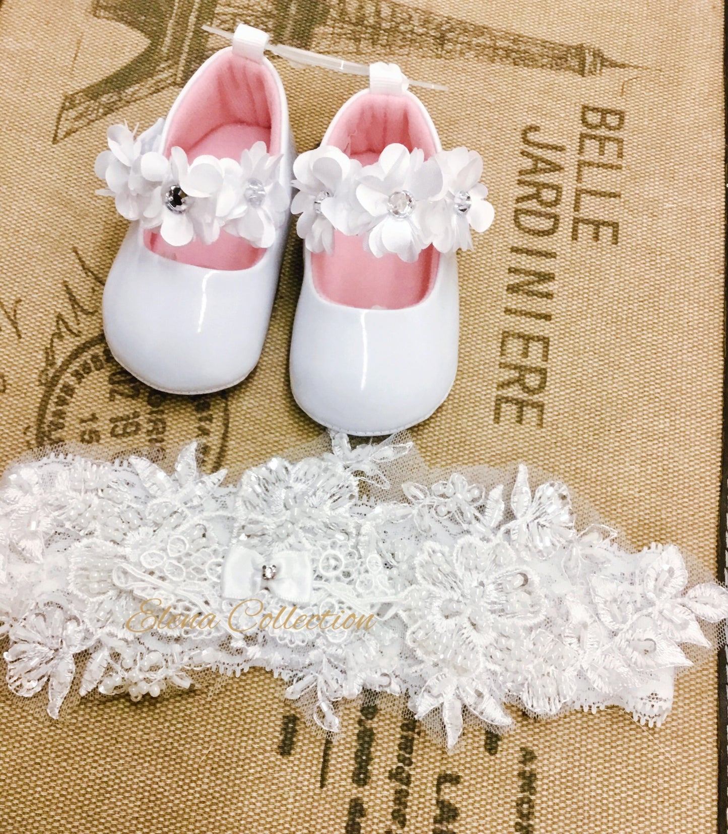 Christening shoes - Viviana