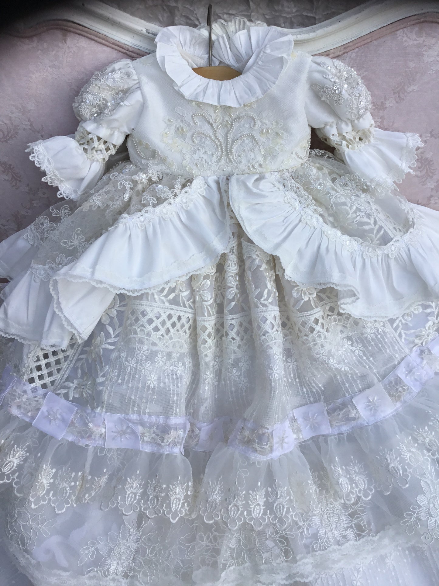 Christening Gown Heirloom -  Aurora