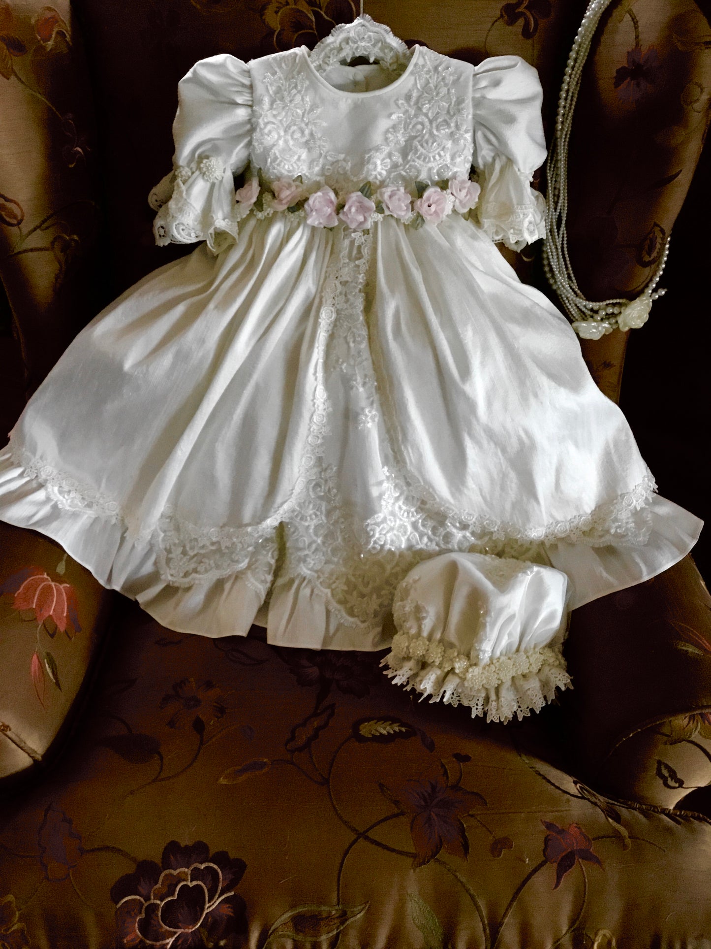 Christening Silk Dress- Victorian