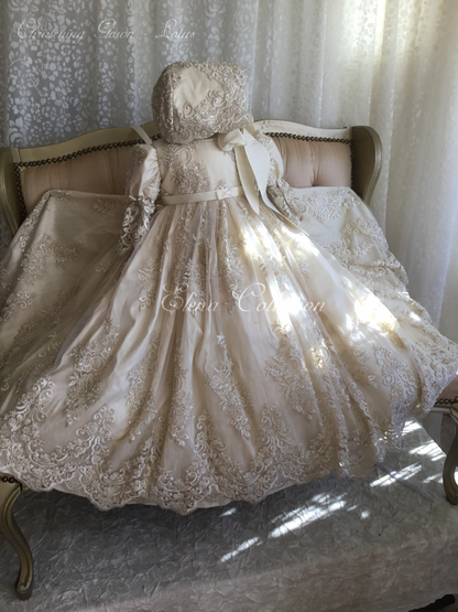 Christening Gown Heirloom - Lotus