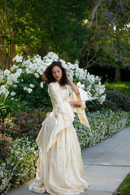 Rental - Silk Couture Victorian Gown - Photoprop