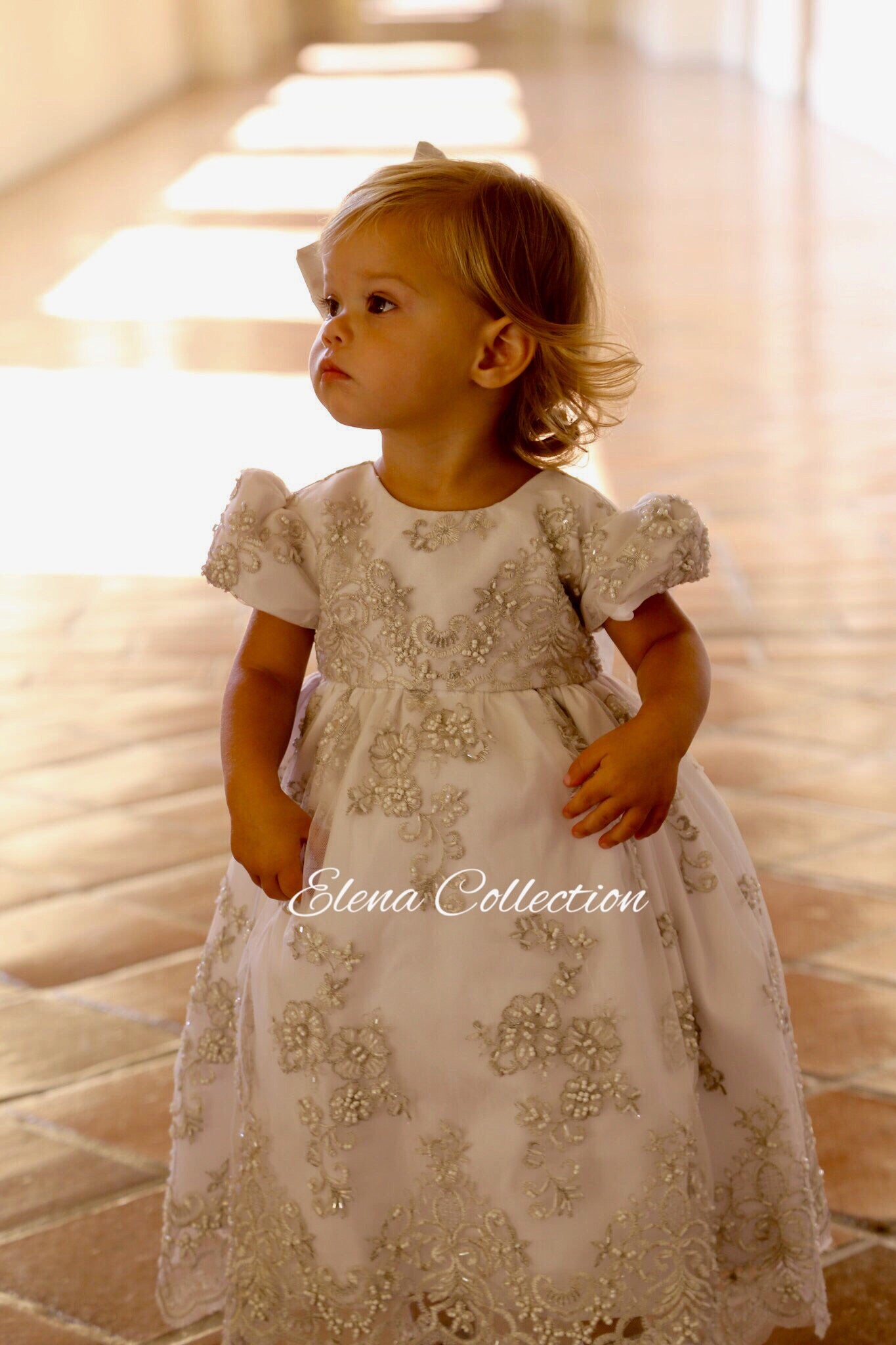 Christening Dress Toddlers - Leonora