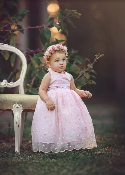 Pink Baby Dress - Claire #rts