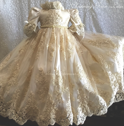 Christening Gown Heirloom - Lotus