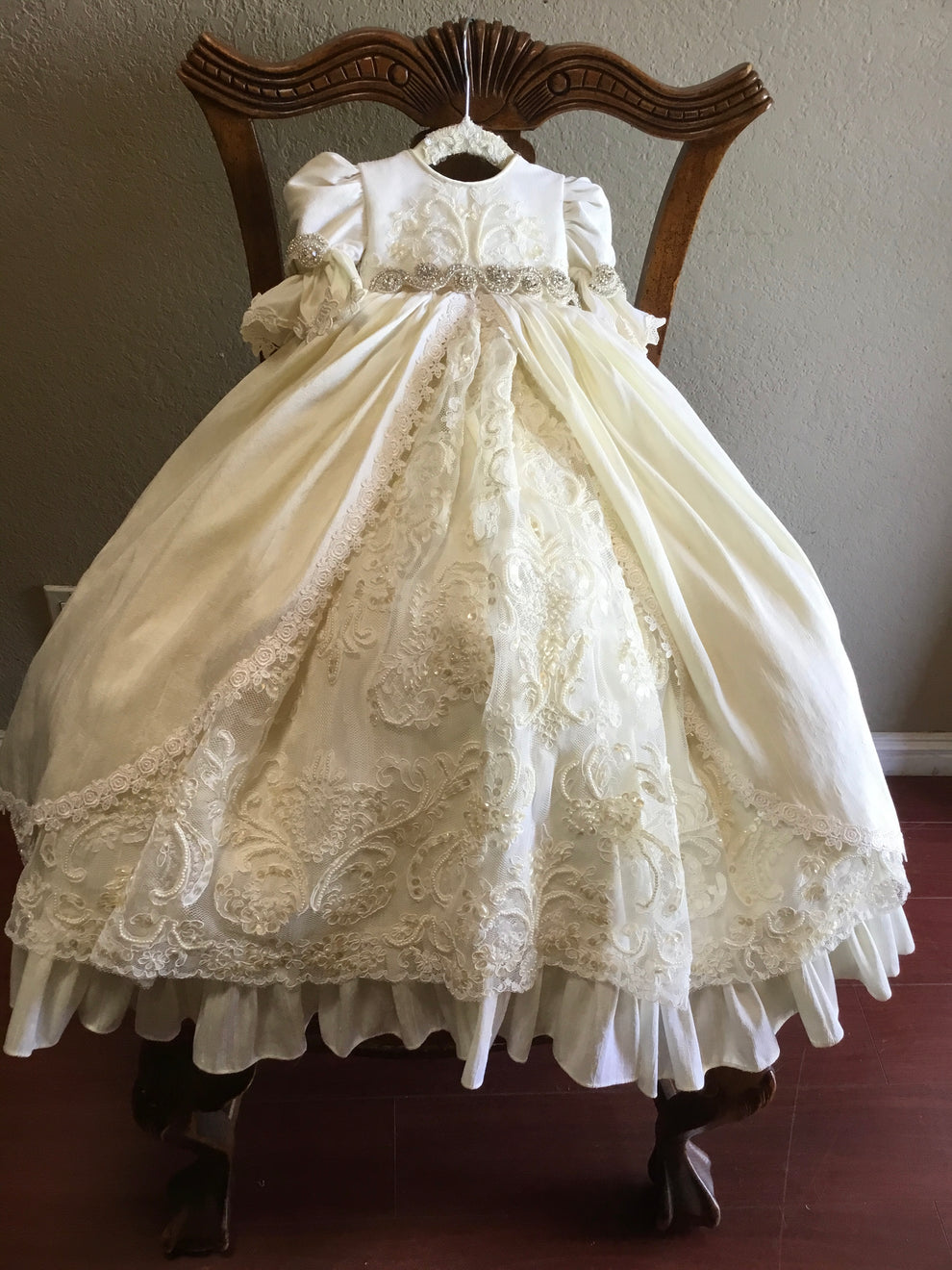 Christening Heirloom Gown - Casandra – Elena Collection