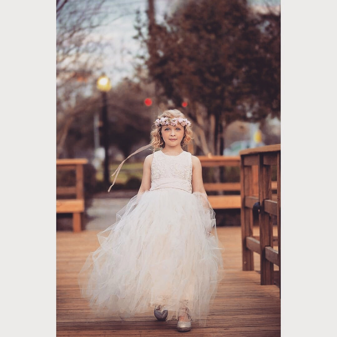 Flower Girl Tutu Dress - Bella